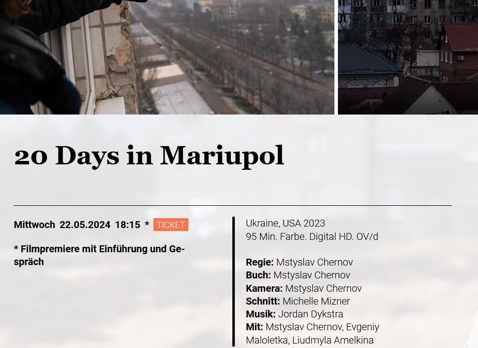 20 Days in Mariupol